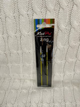 KnitPro Zing Aluminum Interchangeable Knitting Needles - long (No returns or refunds)