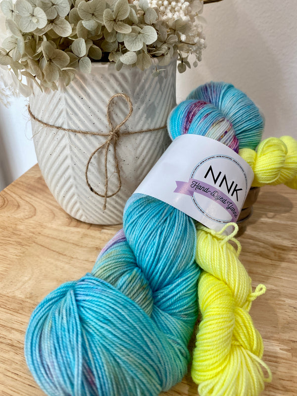 Spring Posy Sock Set (Yellow Mini) - Sock Set