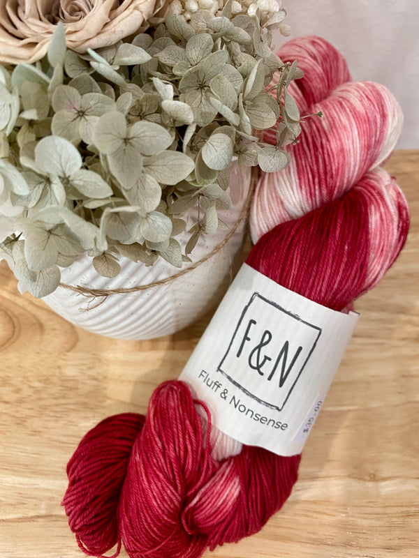 Peppermint Canes - Australian Merino Sock