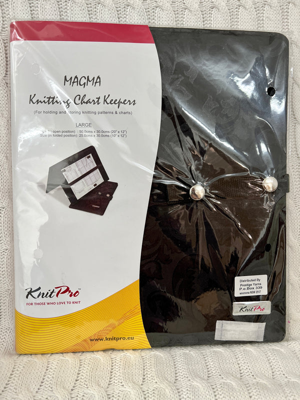 KnitPro Magma Knitting Chart Keepers - Large