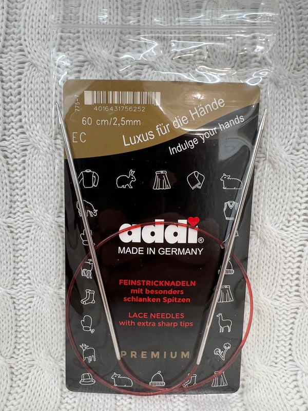 Addi Circular Needle Extra Long Premium 60cm