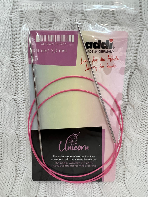 Addi Unicorn Circular Knitting Needle 100cm