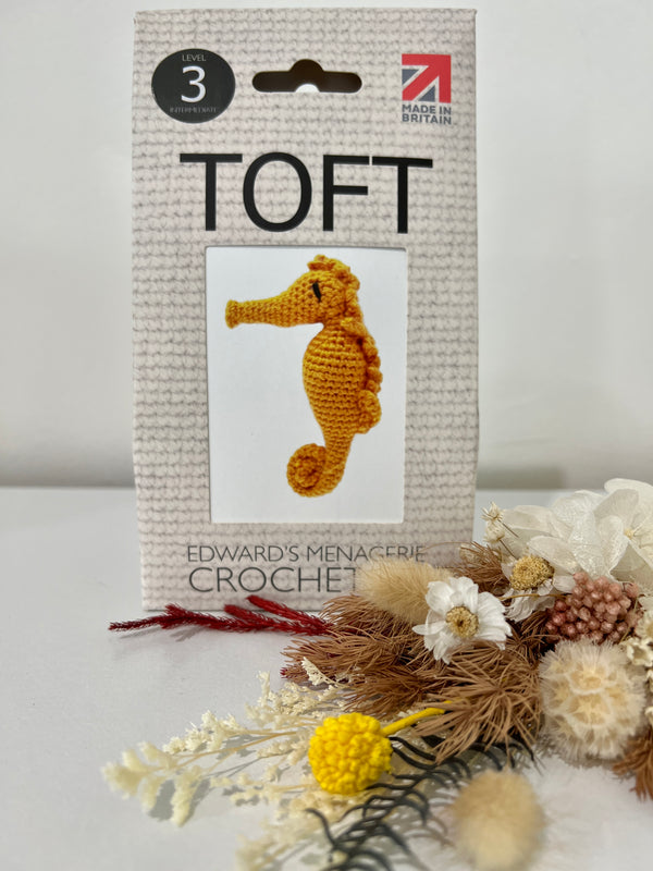 Mini Blanche the Seahorse in Yellow