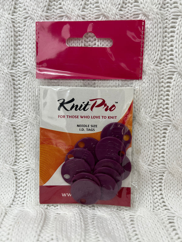 Knitpro Needle Size Tags