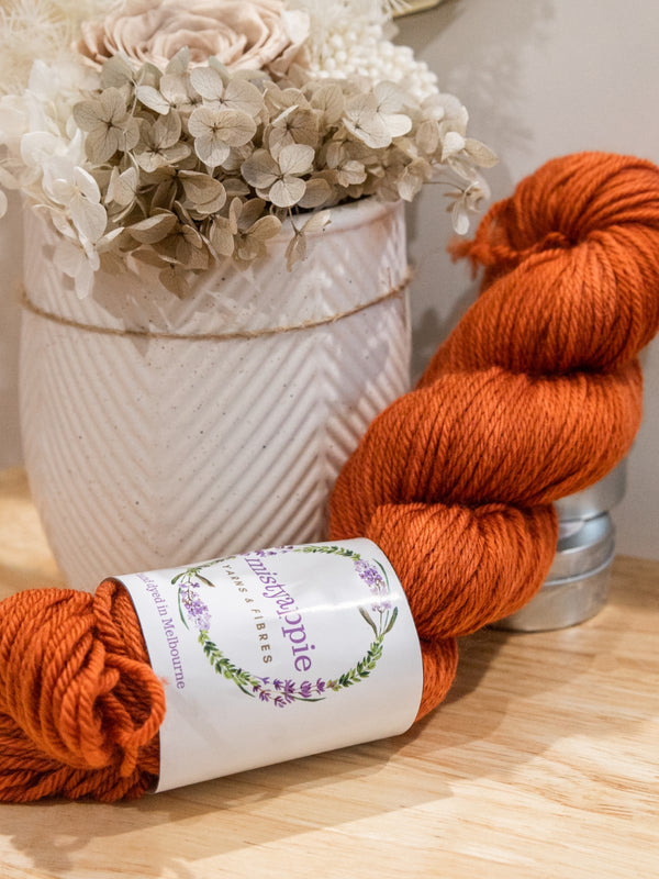 Terracotta - 8 Ply Merino DK